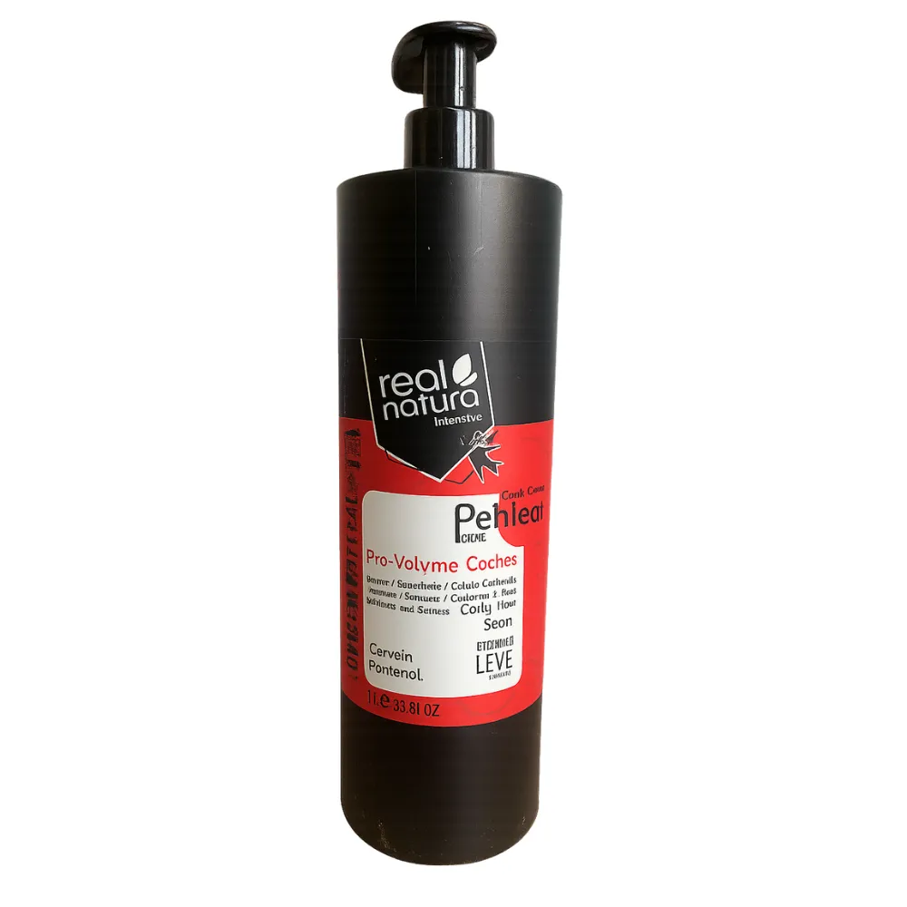 Real Natura Pro-Volumen Cachos Crema de Peinar 1L